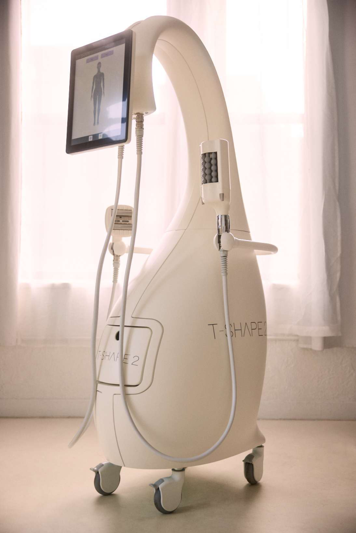 The T-Shape 2 body contouring platform in the Sol Body & Beauty treatment suite